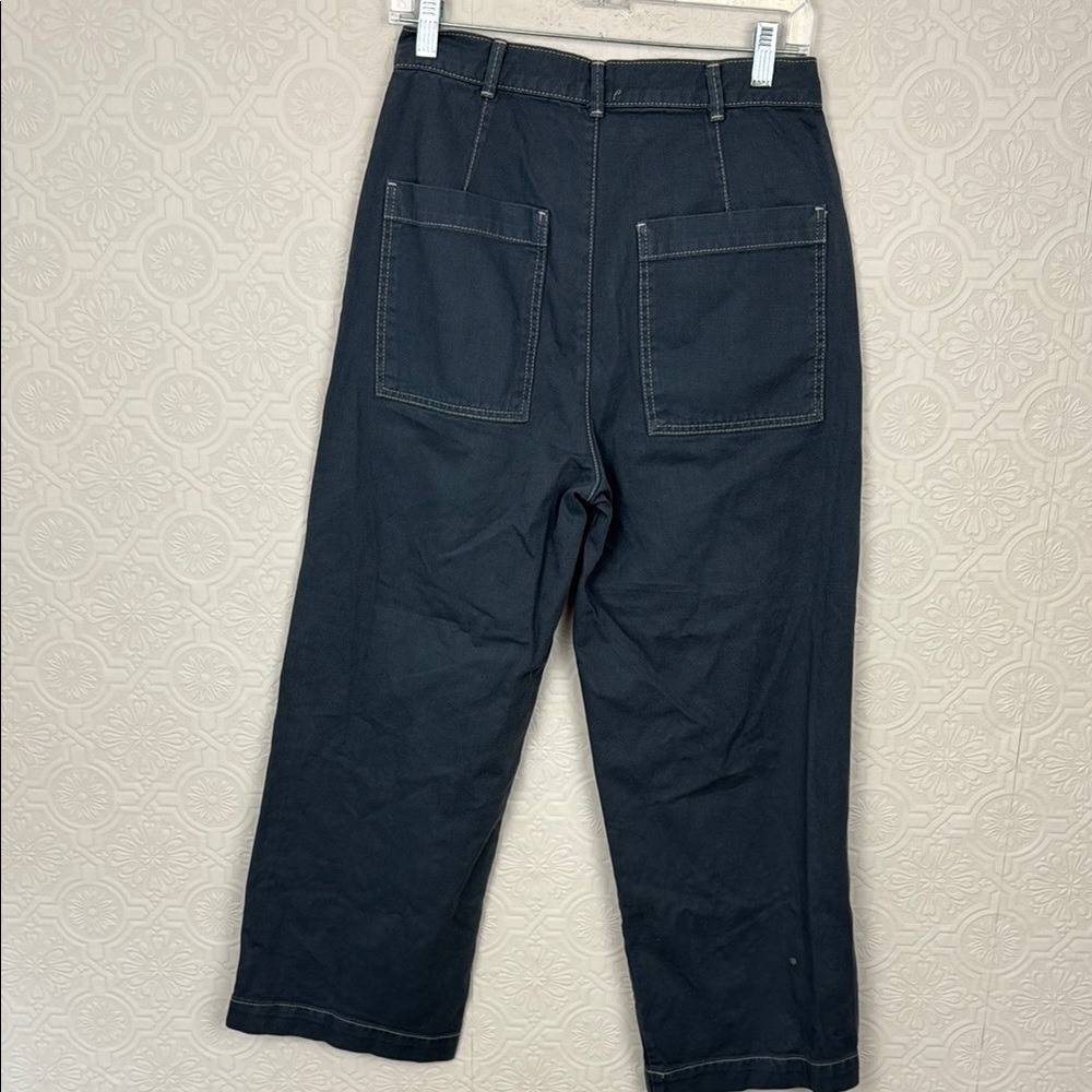 BDG Urban Outfitters‎ Navy Wide Leg Cargo Pants Utility Utilitarian 29 - Picture 5 of 6